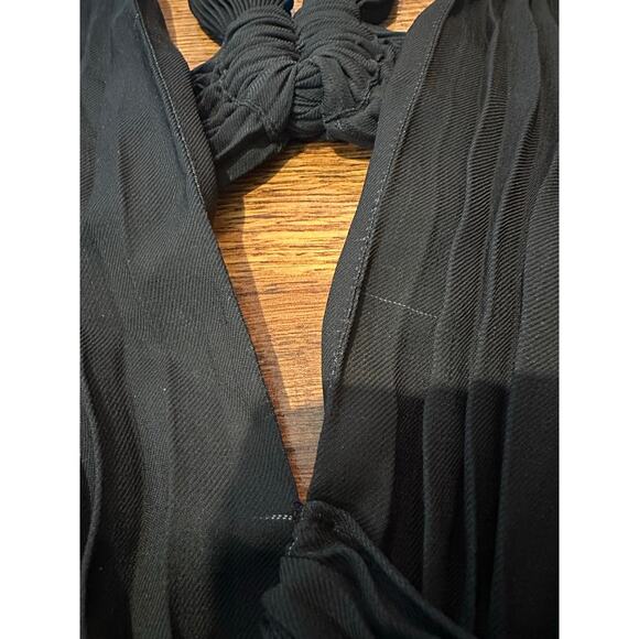 A.L.C. Women's Everly Pleated Maxi Dress - Size 8 - Chic Dress Elevated Style - Picture 6 of 11